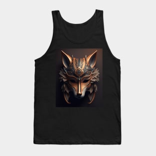 kitsune Japanese Mask v1 Tank Top